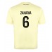 AS Monaco Denis Zakaria #6 Tredjedrakt 2025-26 Korte ermer